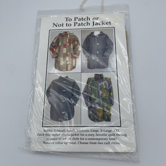 CNT Pattern Co. To Patch or Not to Patch Jacket Sewing Pattern Sizes XS - XXL - Picture 1 of 2